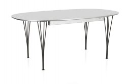 Matbord SUPERELLIPS B620 vit