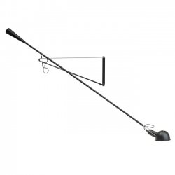 Vägglampa 265 svart från Flos