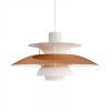Taklampa PH 5, koppar