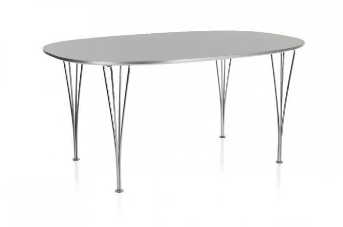 Matbord SUPERELLIPS B613 grå